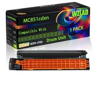 MC851cdxn Compatible for Okidata OKI Drum Unit with Chip MC851 MC861 MC851cdtn MC861cdtn MC851cdxn MC861cdxn MC851dn Printers (1 Pack Black)