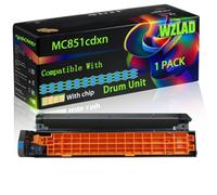 MC851cdxn Compatible for Okidata OKI Drum Unit with Chip MC851 MC861 MC851cdtn MC861cdtn MC851cdxn MC861cdxn MC851dn Printers (1 Pack Cyan)