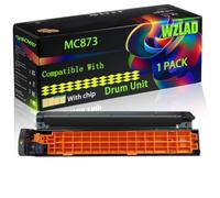 MC873 Compatible for Okidata OKI Drum Unit with Chip MC853 MC873 MC853dn MC873dn MC853dnct MC873dnct MC853dny Printers (1 Pack Yellow)