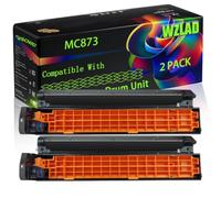 MC873 Compatible for Okidata OKI Drum Unit with Chip MC853 MC873 MC853dn MC873dn MC853dnct MC873dnct MC853dny Printers (2 Pack Black)