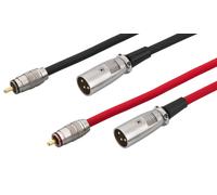 Mca-158 Audio Connection Cable Mixing Console, Cinch Plug to XLR Plug, 3-Pin