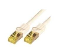 Mcab CAT7 PIMF S-FTP LSZH- -WHI 0,50 M Ethernet Cable 0.5 M White