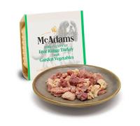 MCADAMS Dog Free Range Turkey with Garden Vegetables | Size: 10*150g