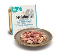 MCADAMS Dog Free Range Turkey with Norwegian Salmon | Size: 10*150g