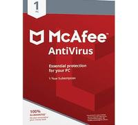 McAfee AntiVirus PC 1 Device 1 Year McAfee Key GLOBAL