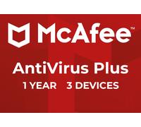 Mcafee Antivirus Plus 1 Year 3 Devices Key - GLOBAL