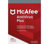 McAfee AntiVirus Plus PC, Android, Mac, iOS 5 Devices 1 Year Key GLOBAL