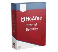 McAfee Internet Security 2018, 3 PC Antivirus security 3 license(s)