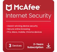 McAfee Internet Security 3 Device 2 Year - Digital Download
