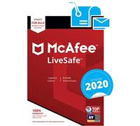 McAfee LiveSafe 2020 | Eine unbegrenzte Anzahl an Geräten | 1 Jahr | PC/Mac/Smartphone/Tablet | Aktivierungscode per Post