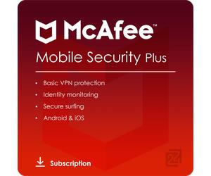 McAfee Mobile Security Plus VPN [Unlimited Device, 1 Years] Unlimited Devices / 1 Year
