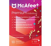 McAfee Premium - Individual Gift Card (PC, Android, Mac, iOS)