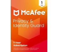 MCAFEE Privacy & Identity Guard - 1 year (automatic renewal) for 1 user