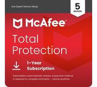 McAfee Software Setup 1Y, 5D - Auto Renewal - Download