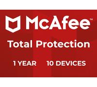 McAfee Total Protection 1 Year 10 Devices Key - EU