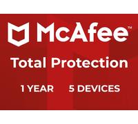 Mcafee Total Protection 1 Year 5 Devices Key - GLOBAL
