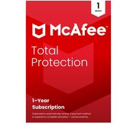 MCAFEE Total Protection - 1 year (automatic renewal) for 1 device