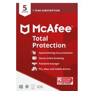 McAfee Total Protection - 5 Devices [Activation Card by Mail]