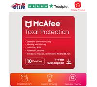 McAfee Total Protection 1 license(s) English