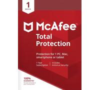 McAfee Total Protection Gift Card (1 Year/1 Device) (PC, Android, Mac, iOS)