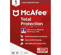 McAfee Total Protection Plus VPN 1 Device 1 Year - McAfee Key - GLOBAL