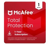 McAfee Total Protection | Security for 1 Device | Windows, Mac, Android & iOS
