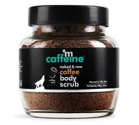 mCaffeine Exfoliating Coffee Body Scrub for Tan Removal & Soft-Smooth Skin | For Women & Men | De-Tan Bathing Scrub with Coconut Oil, Removes Dirt & Dead Skin from Neck, Knees, Elbows & Arms - 100gm
