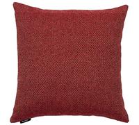 McAlister Textiles Herringbone | Soft Textured Woven Faux Wool Burgundy Red Herringbone Cushion Cover | 43cm 17x17 Inch