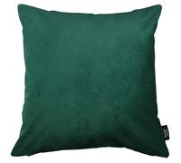 McAlister Textiles Matt Velvet Knife Edge Cushion Covers - Emerald Green 50 x 50 cm - Plush Decorative Throw Pillows Machine Washable & Fade Resistant