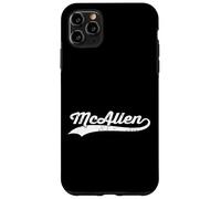 McAllen Texas Vintage Cursive US City Name Retro Sports Case for iPhone 11 Pro Max