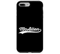 McAllen Texas Vintage Cursive US City Name Retro Sports Case for iPhone 7 Plus/8 Plus