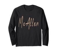 McAllen Texas Vintage elegant design Long Sleeve T-Shirt