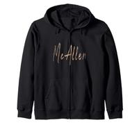 McAllen Texas Vintage elegant design Zip Hoodie