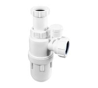 McAlpine 1 1/4" Anti-Syphon Bottle Trap Incorporating Silicone Valve A10AV-SV