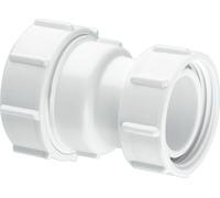 McAlpine 1.25" Multifit Straight Connector x BSP Coupling Nut - S29LN