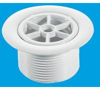 McAlpine 1½" 29mm Long Shower Waste 70mm White Plastic STW70WHL