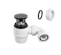 Mcalpine 1.5" Bath Trap With Clicker Plug - Bt-Nof-Ck-50