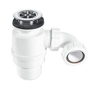 McAlpine 1" 80mm Seal Resealing Shower Trap - 70mm CP Brass STW10-RB