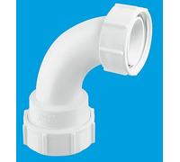 McAlpine 1½" 90° Multifit Bend x BSP coupling nut T5M