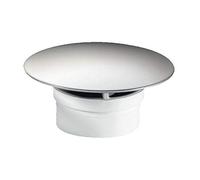 McAlpine 1" Mushroom Flange for Trap 70mm CP Stainless Steel STW70SSM