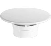 McAlpine 1" Mushroom Flange for Trap 70mm White Plastic STW70WHM