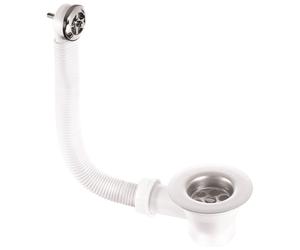 Mcalpine 11/4" Sink Combined Waste & Overflow - FSW1P - Essential for Kitchen Sinks