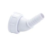 McAlpine 14mm OD Washng Machine Aaptor x 1" BSP in White McAlpine White