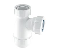 Mcalpine 2" X 75mm Water Seal Adjustable Tubular Swivel P Trap Ase10 For Efficient Drainage