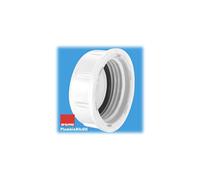 McAlpine NUT-WMVALVE Female Blank Cap in White McAlpine White