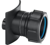 McAlpine 3″/90 mm x 1½″ Cast Iron Soil Pipe Boss Connector BOSS82TCAST BL