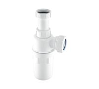 McAlpine 32mm Resealing Adjustable Inlet Bottle Trap with Multifit Outlet A10AR