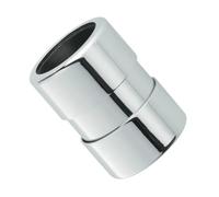 McAlpine 35mm Chrome Plated Brass Compression Straight Connector 35G-CB