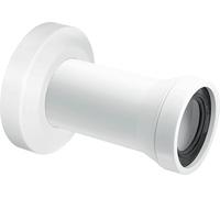 McALPINE 4"/110mm Pipe/Plain End Rigid WC Connector Wall Flange WC17-110