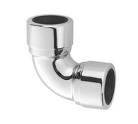 Mcalpine 42A-Cb Chrome Plated Brass 90 Degree Compression Bend 1.5"